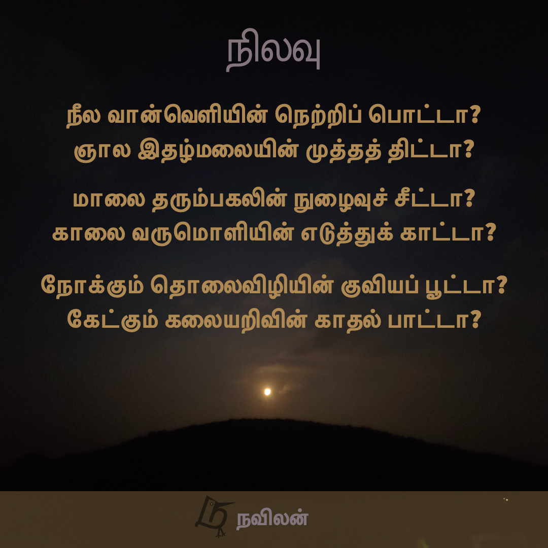 நிலவு - நவிலன்